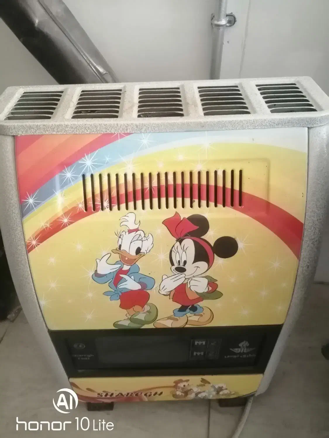 بخاری گازی طرح عروسکی|بخاری، هیتر، شومینه|سلامی, |دیوار