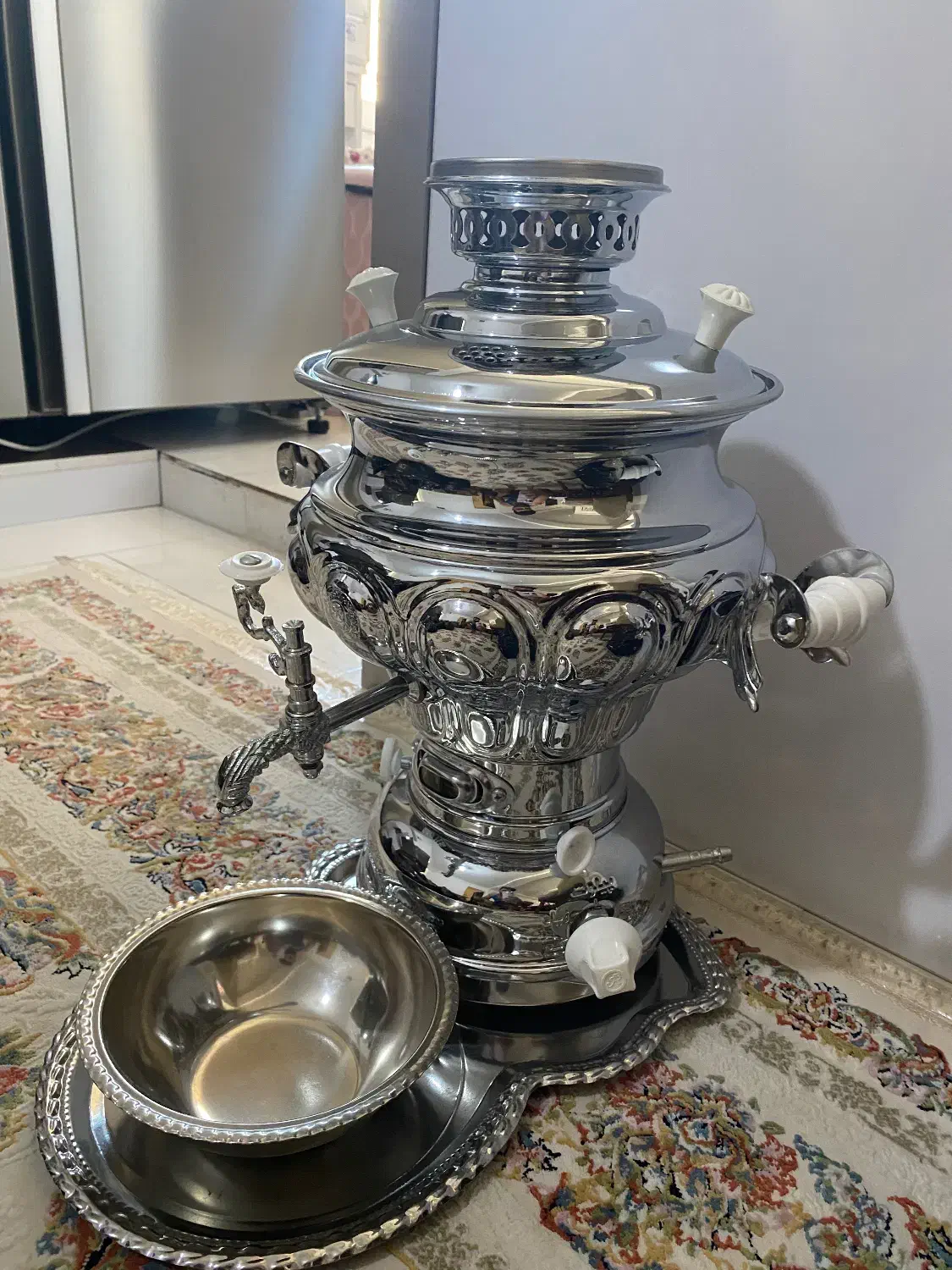 سماور گازی|سماور، چای‌ساز، قهوه‌ساز|محمدیه-قزوین, |دیوار