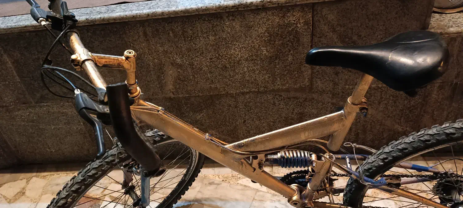 دوچرخه کارکرده|دوچرخه، اسکیت، اسکوتر|گنبد کاووس, |دیوار