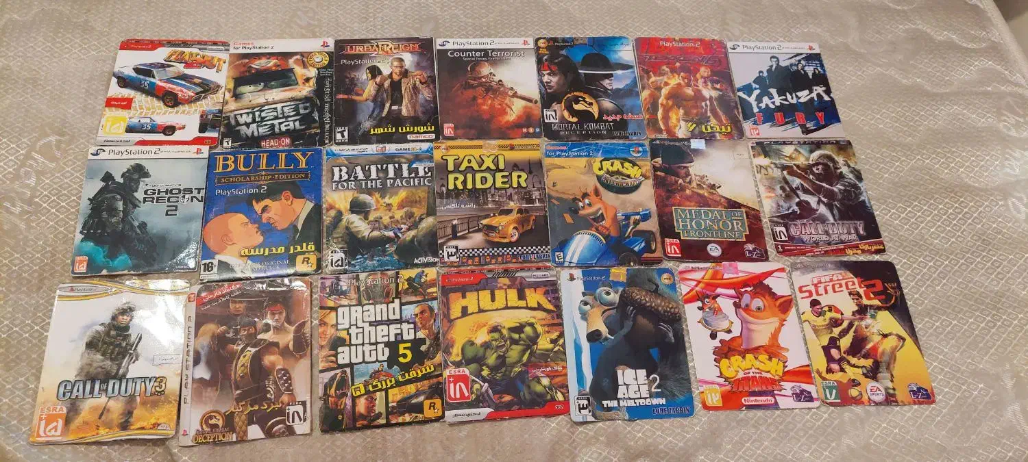 بازی PS2 - پلی استیشن ۲ - کلکسیونی آرشیوی|کنسول، بازی ویدئویی و آنلاین|تهران, سلیمانی|دیوار