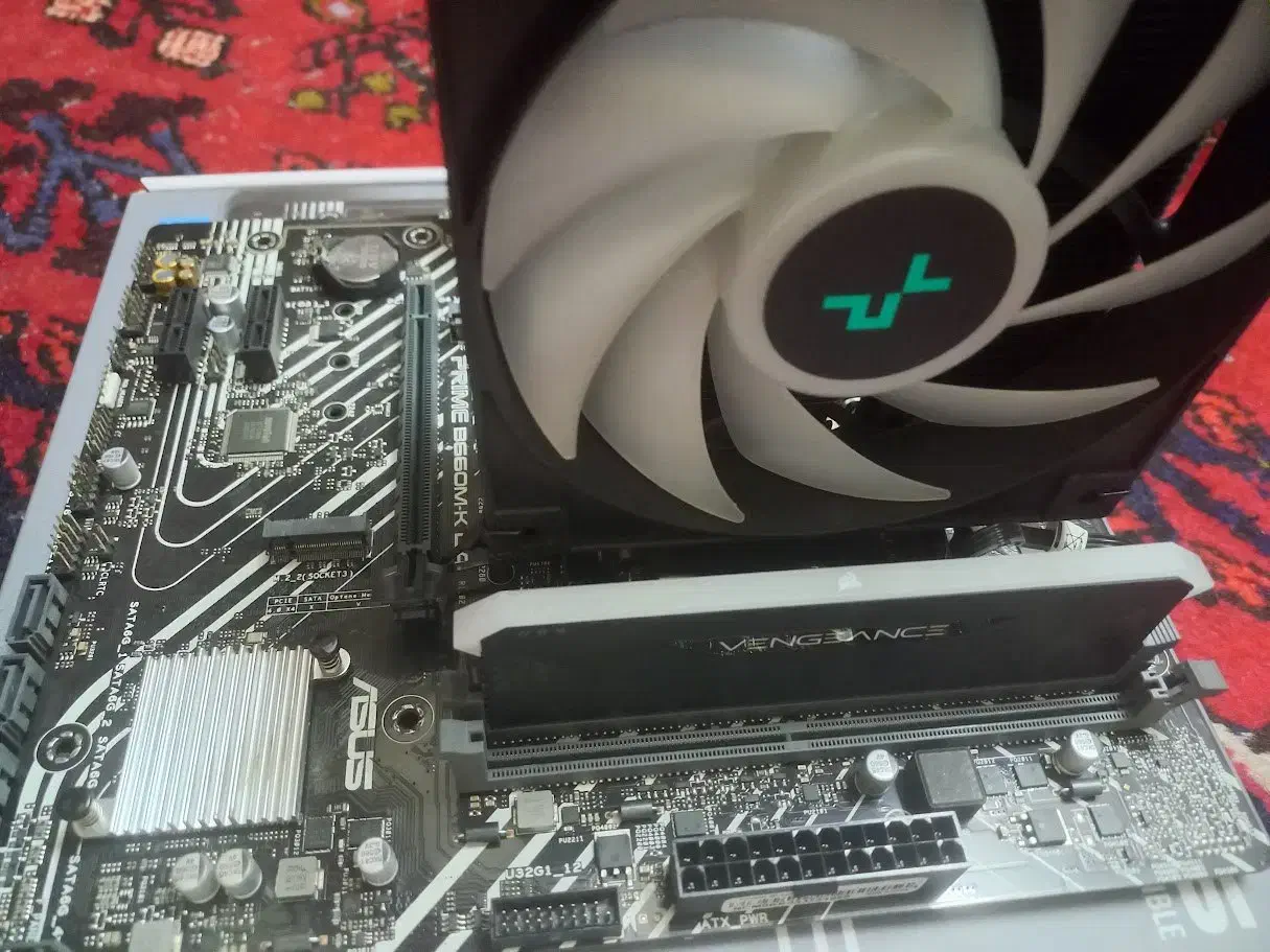 باندل نسل 12 - مادربورد - سی پی یو - رم - کولر|قطعات و لوازم جانبی رایانه|تبریز, |دیوار