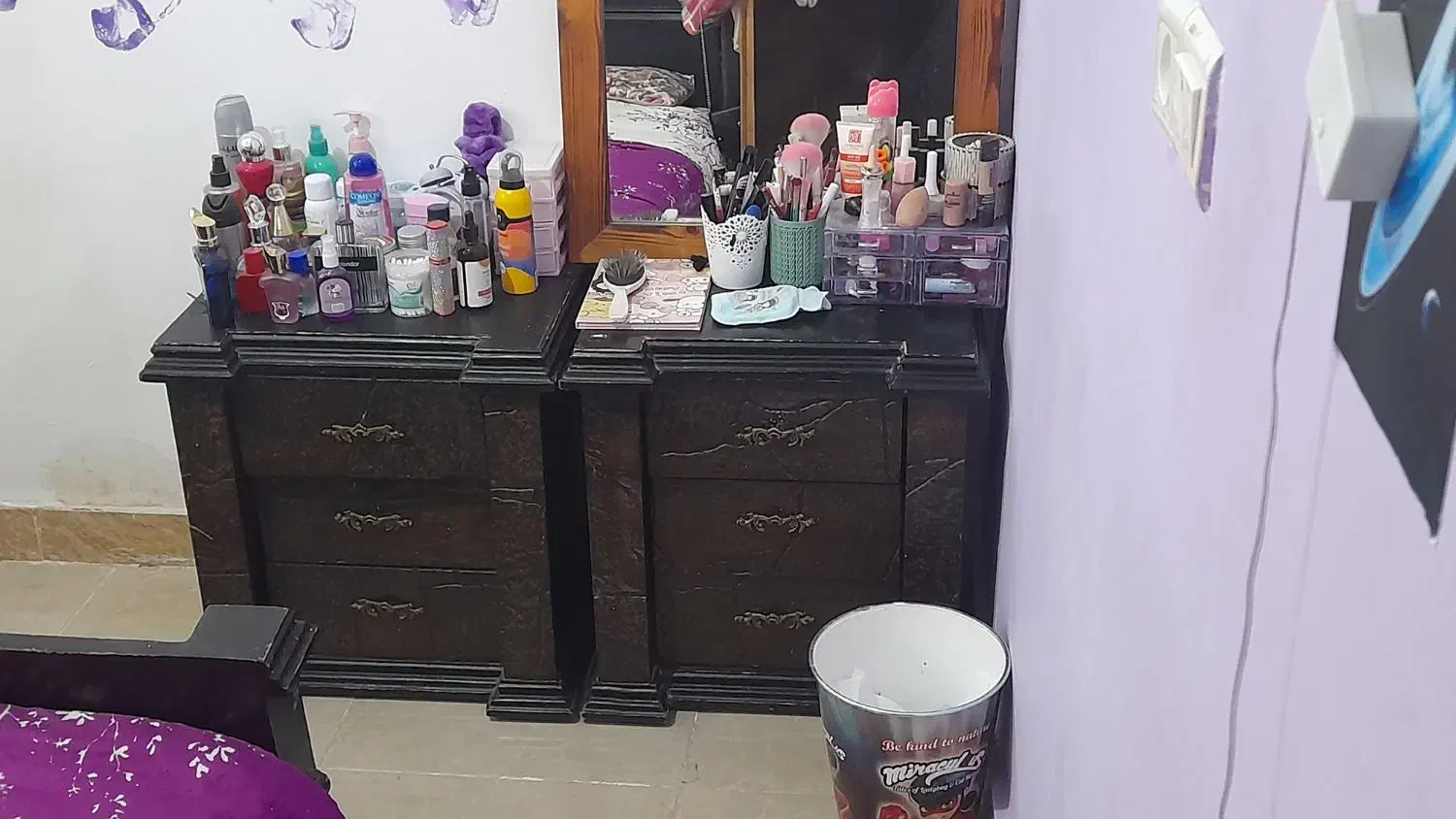 تخت دو نفره|تخت و سرویس خواب|ماسال, |دیوار