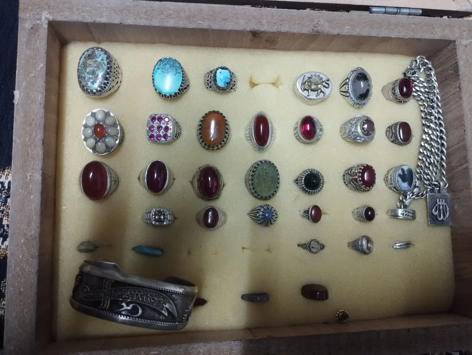 انگشتر کار دست  نقره تعداد یجا|جواهرات|پاکدشت, پاکدشت (مامازند)|دیوار