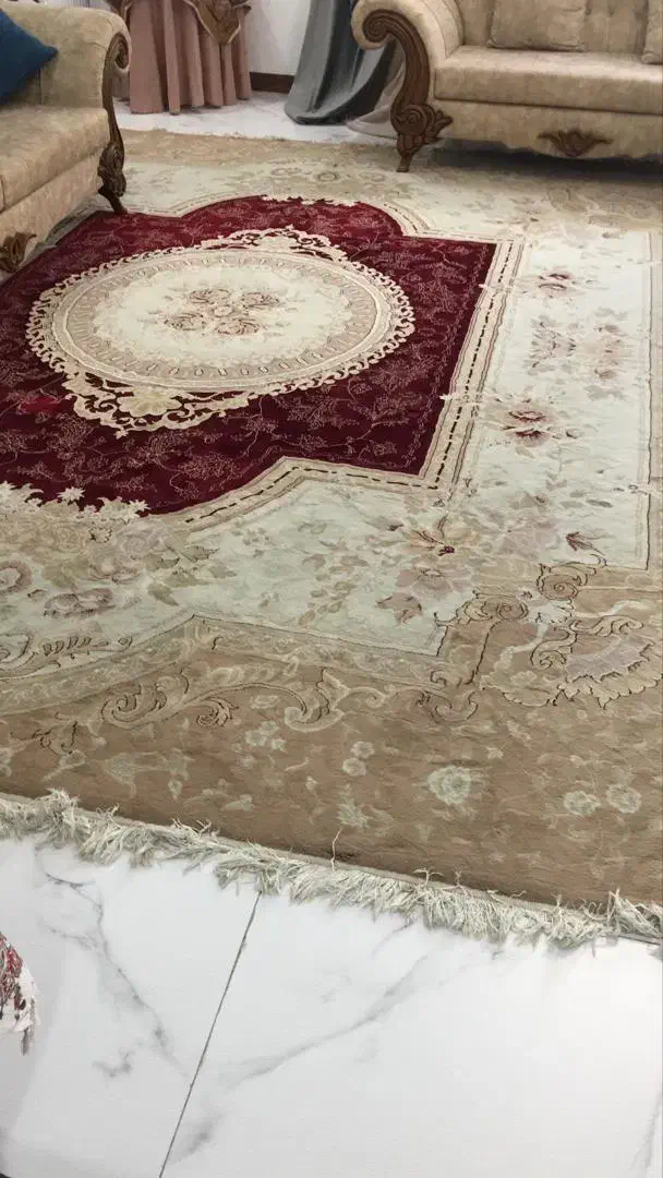 فروش قالی ۱۲متری دور چرم|فرش|آمل, |دیوار