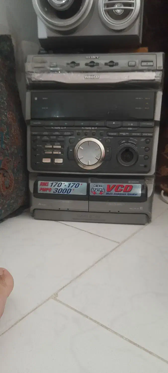 فروش پخش باند سونی فلش خور ورم خور سالم|سیستم صوتی خانگی|کاشمر, |دیوار