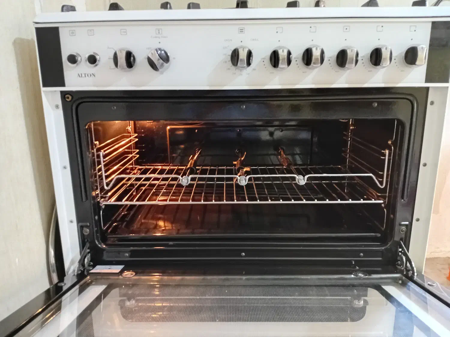 اجاق گاز فر دار ۵ شعله ALTON|اجاق گاز و لوازم برقی پخت‌وپز|مهاباد (آذربایجان غربی), |دیوار