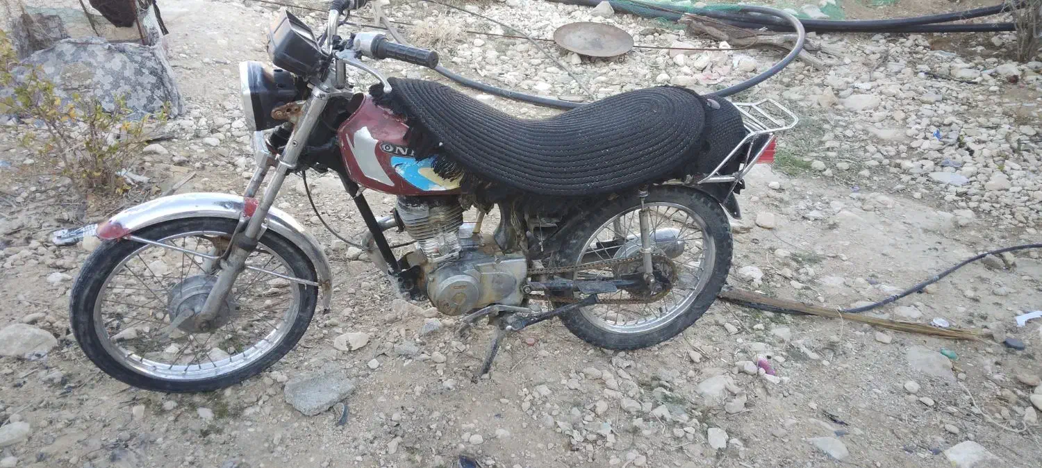 موتور۱۲۵مزایده|موتورسیکلت|فیروزآباد (فارس), |دیوار