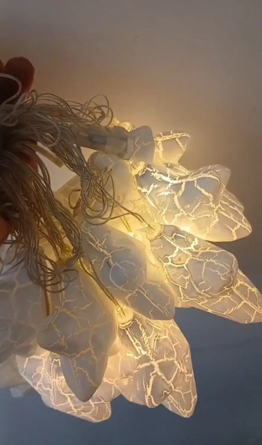 ریسه لامپ پفکی|ریسه و چراغ تزئینی|فلاورجان, |دیوار