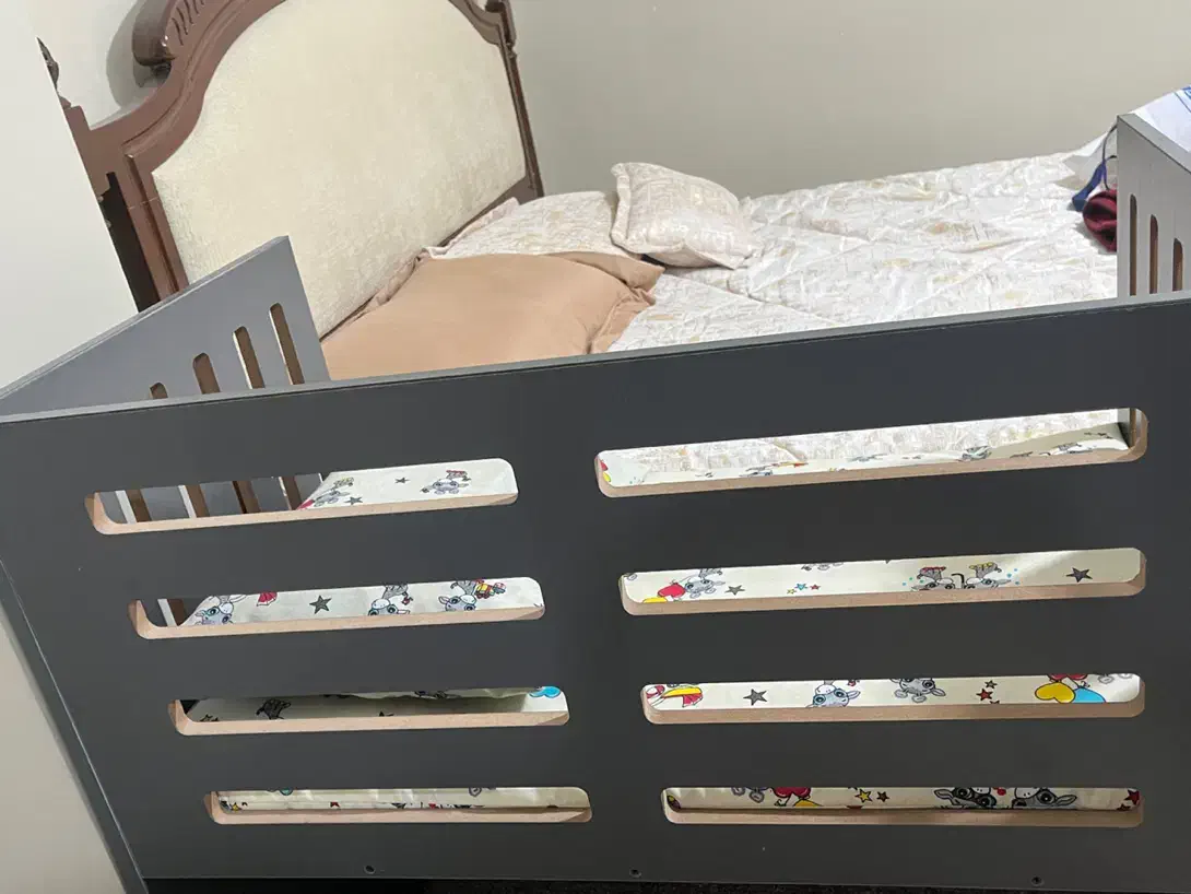 تخت کنار مادر|تخت و صندلی بچه|اهواز, زیتون کارگری|دیوار