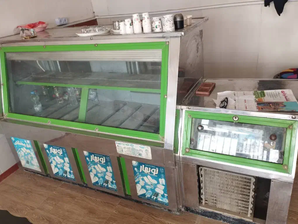 یخچال دوطبقه ویترین|فروشگاه و مغازه|انبارآلوم, |دیوار