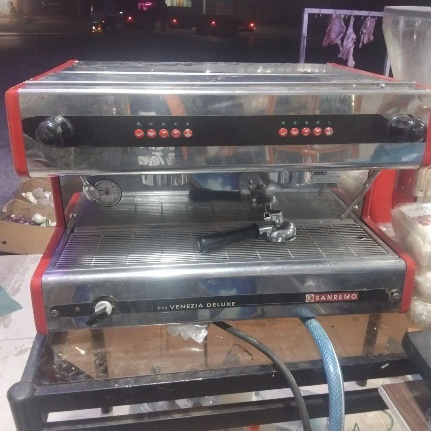 قهوه ساز ایتالیایی همراه با اسیاب|قوری، کتری، قهوه‌ساز دستی|لردگان, |دیوار