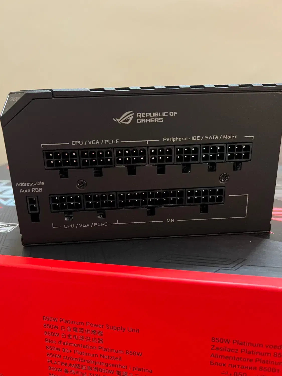 پاور کامپیوتر asus rog thor 850w|قطعات و لوازم جانبی رایانه|ساری, |دیوار