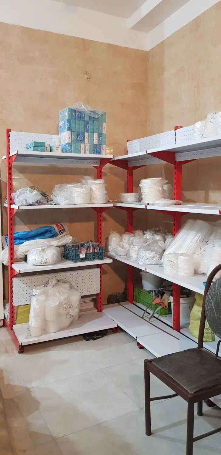 قفسه فلزی در حد نو نو|فروشگاه و مغازه|خوشرودپی, |دیوار