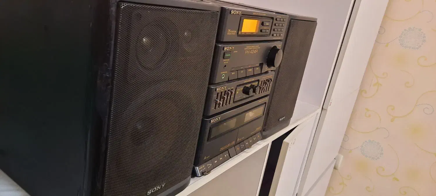 ضبط سونی قدیمی|سیستم صوتی خانگی|قدس, شهرقدس|دیوار