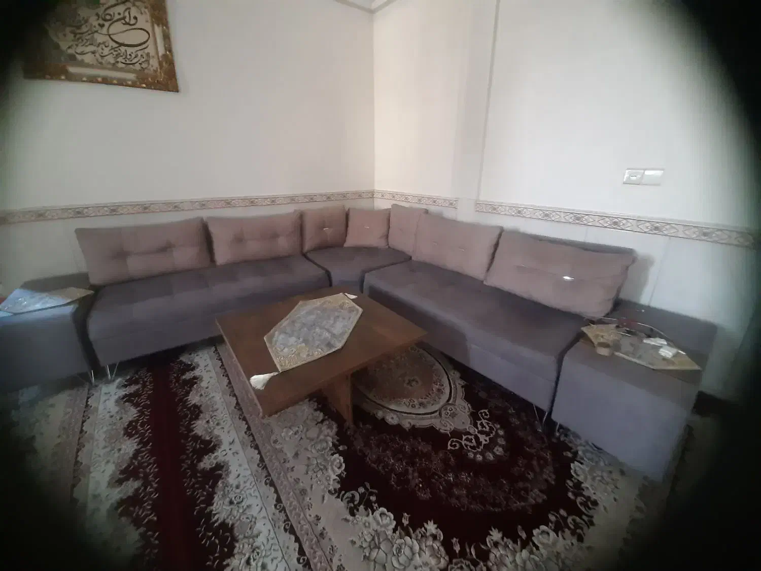 مبل راحتی هفت نفره|مبلمان خانگی و میز عسلی|باغستان, |دیوار