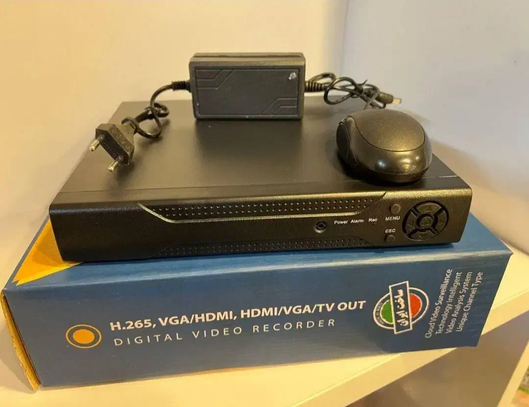 دوربین مداربسته+دستگاهDVR+هارد+آداپتور+اتصالات|دوربین مداربسته|اهواز, امانیه|دیوار