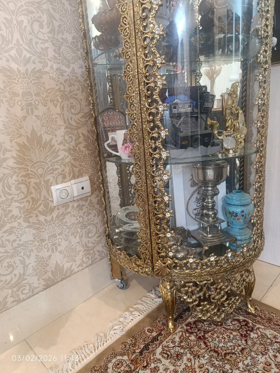 بوفه برنج|بوفه، ویترین، کنسول|بروجرد, |دیوار