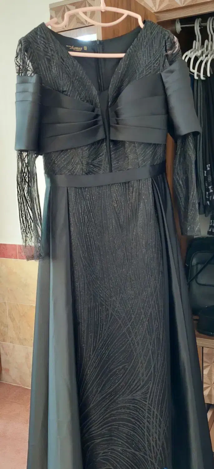 لباس مجلسی کارشده و پوشیده سایز ۴۶|لباس|هشتگرد, مدرس|دیوار