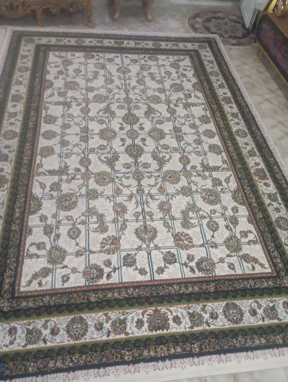 فرش ۹ متری جفت|فرش|ایلام, |دیوار