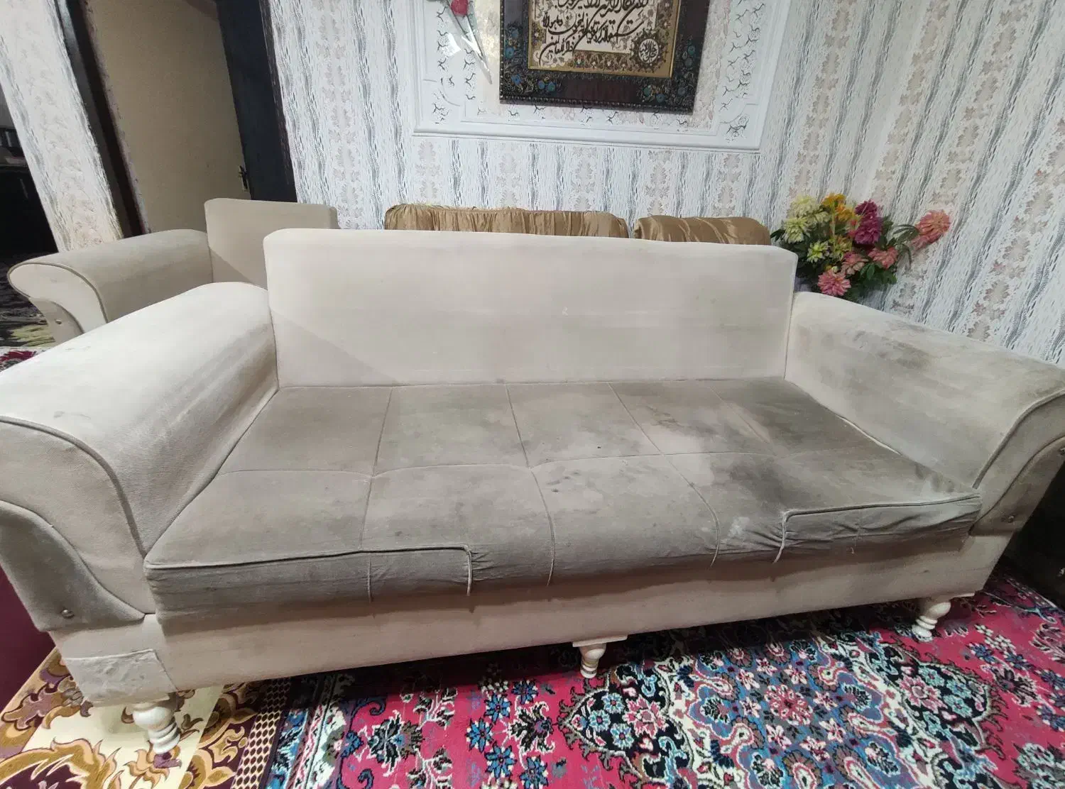 مبل راحتی|مبلمان خانگی و میز عسلی|خلخال, |دیوار