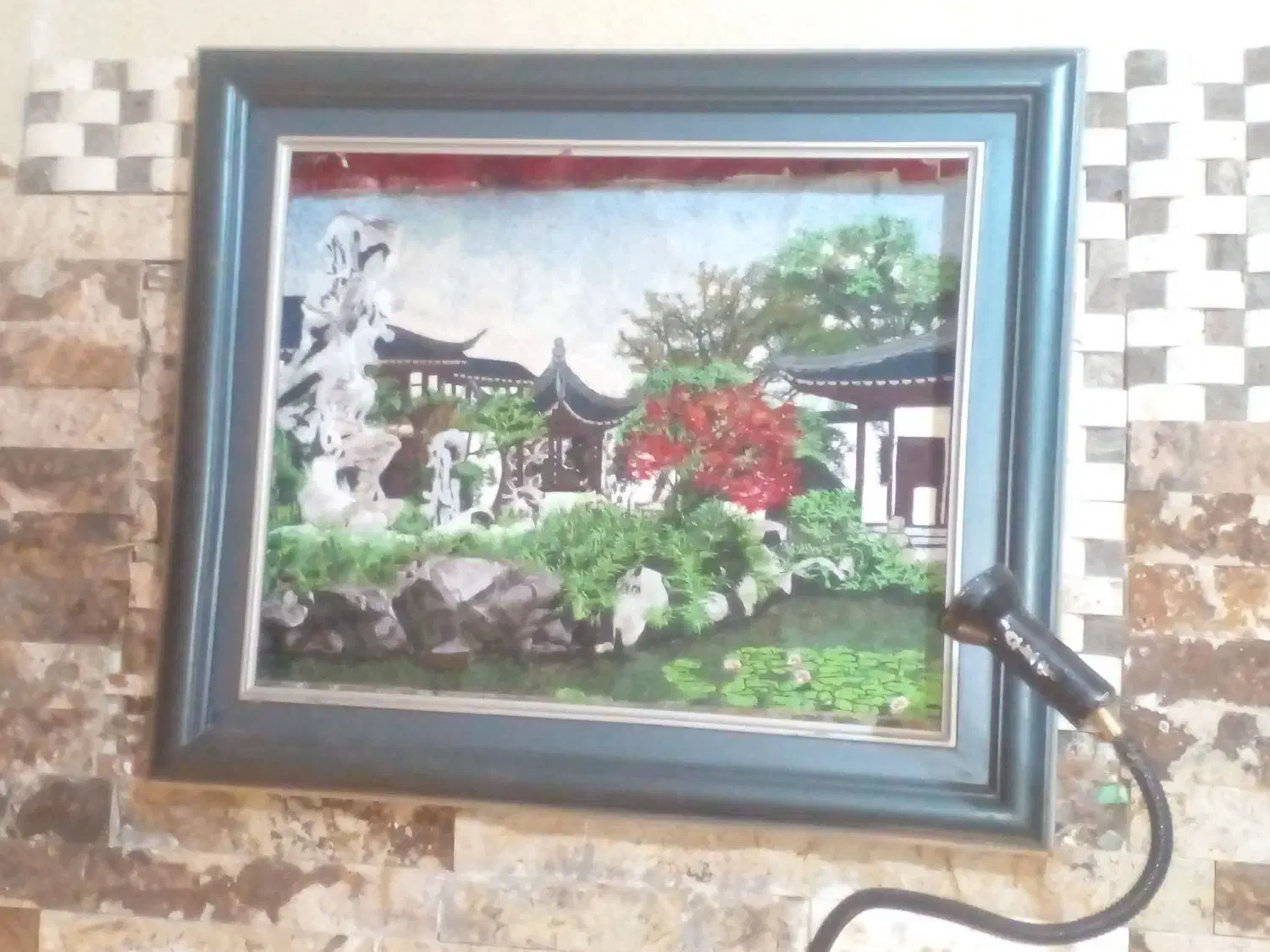 تابلو‌ابریشمی‌کاردست|تابلو فرش|تهران, اوقاف|دیوار