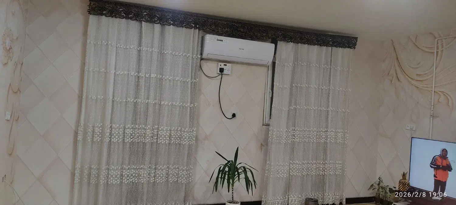 پرده کارکرده سه متری|پرده، رانر، رومیزی|امیدیه, |دیوار