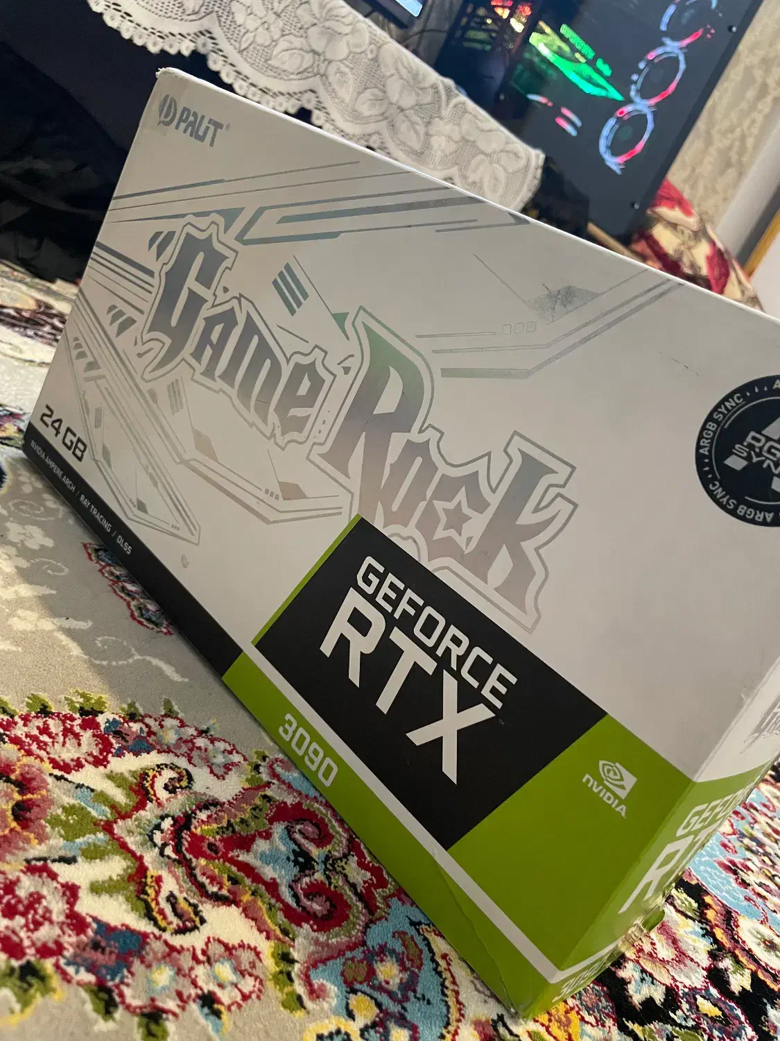 Rtx 3090 24GB game rockکارت گرافیک|قطعات و لوازم جانبی رایانه|تهران, گلستان (شهرک راه آهن)|دیوار