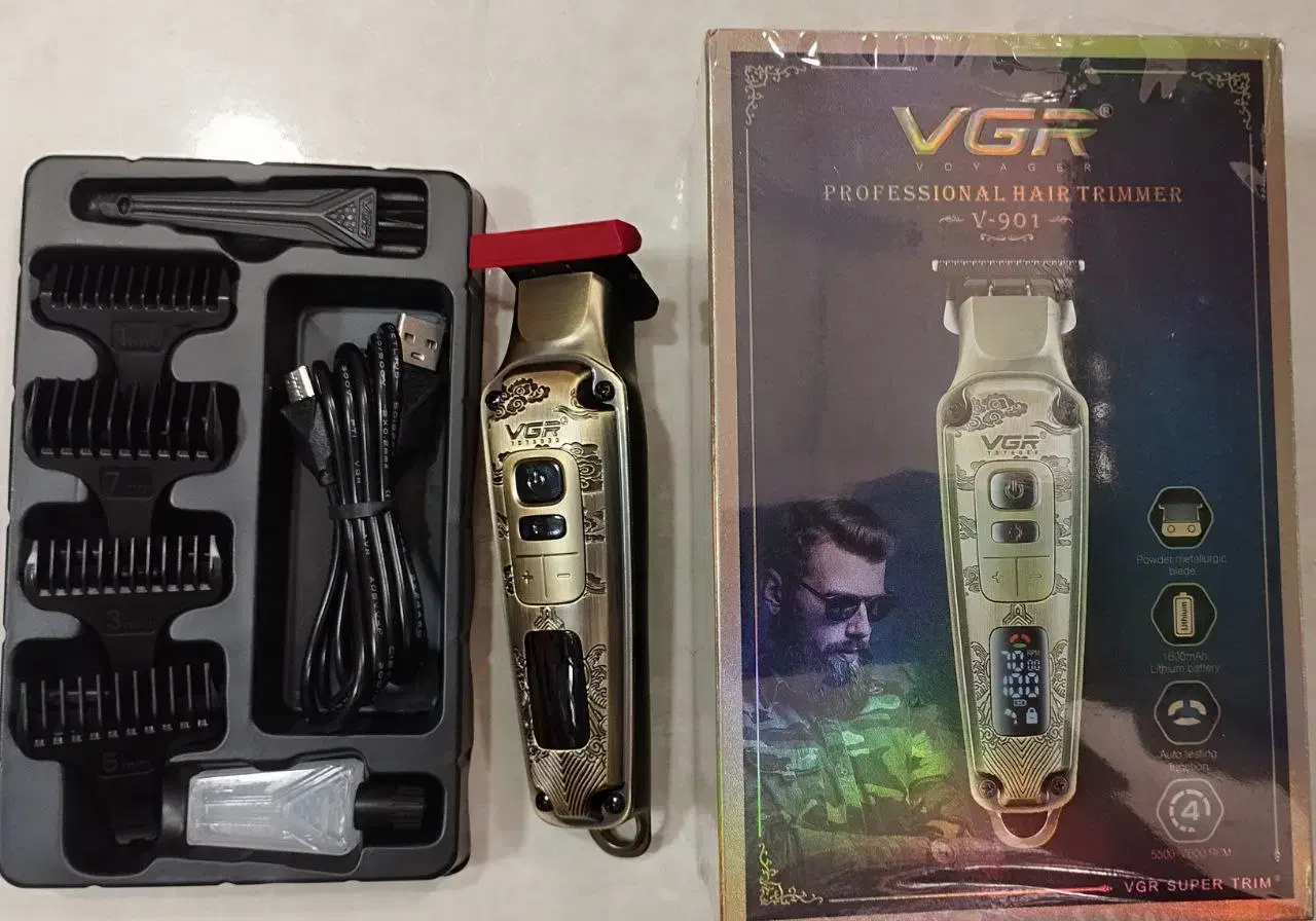 ماشین اصلاح سرو صورت وی جی ار صفر زن بدنه فلزی|آرایشی، بهداشتی، درمانی|اردبیل, |دیوار