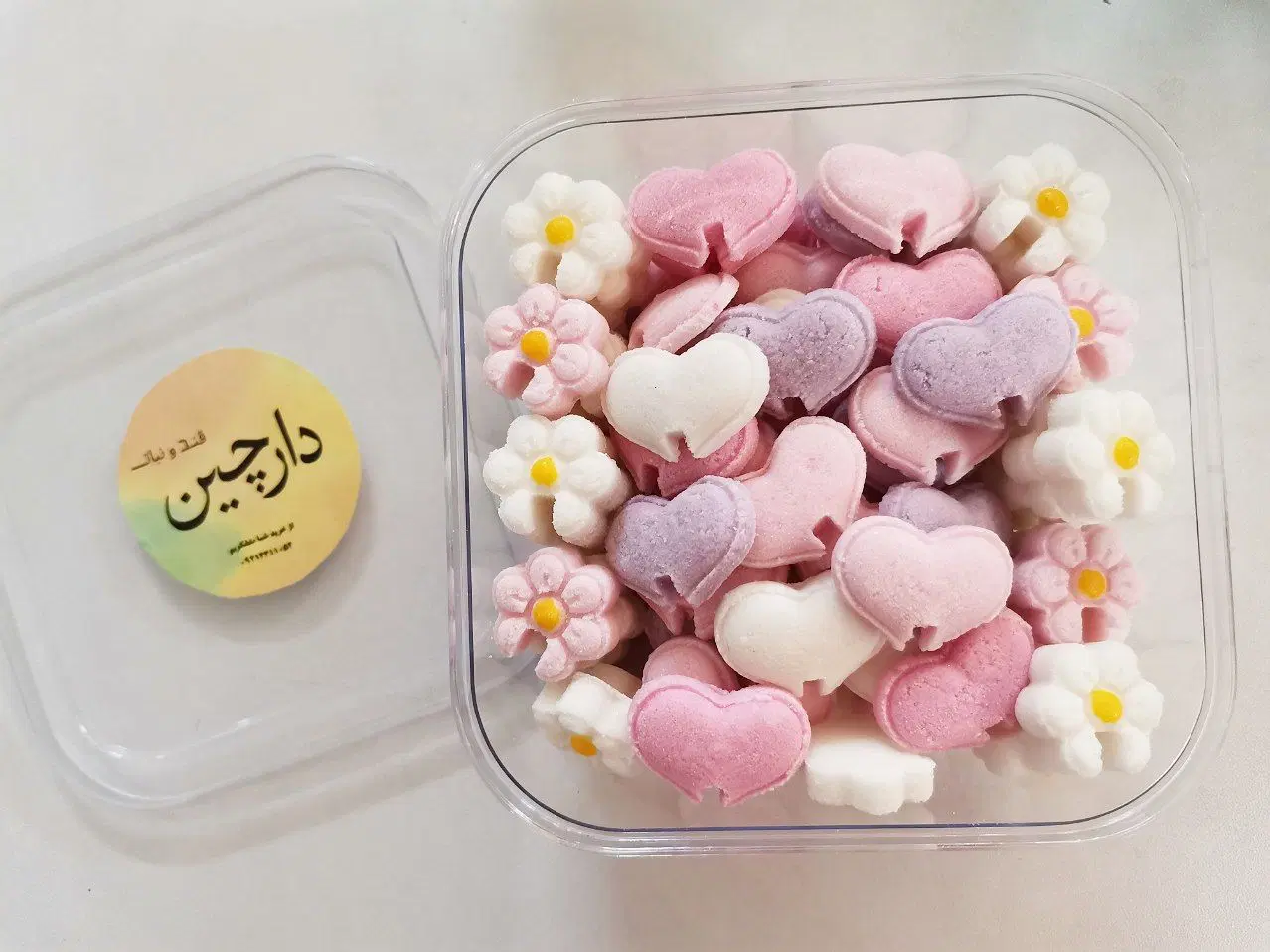 قند و نبات دمنوشی و رنگی/آبنبات چوبی با تم دلخواه|خوردنی و آشامیدنی|قم, زنبیل آباد|دیوار