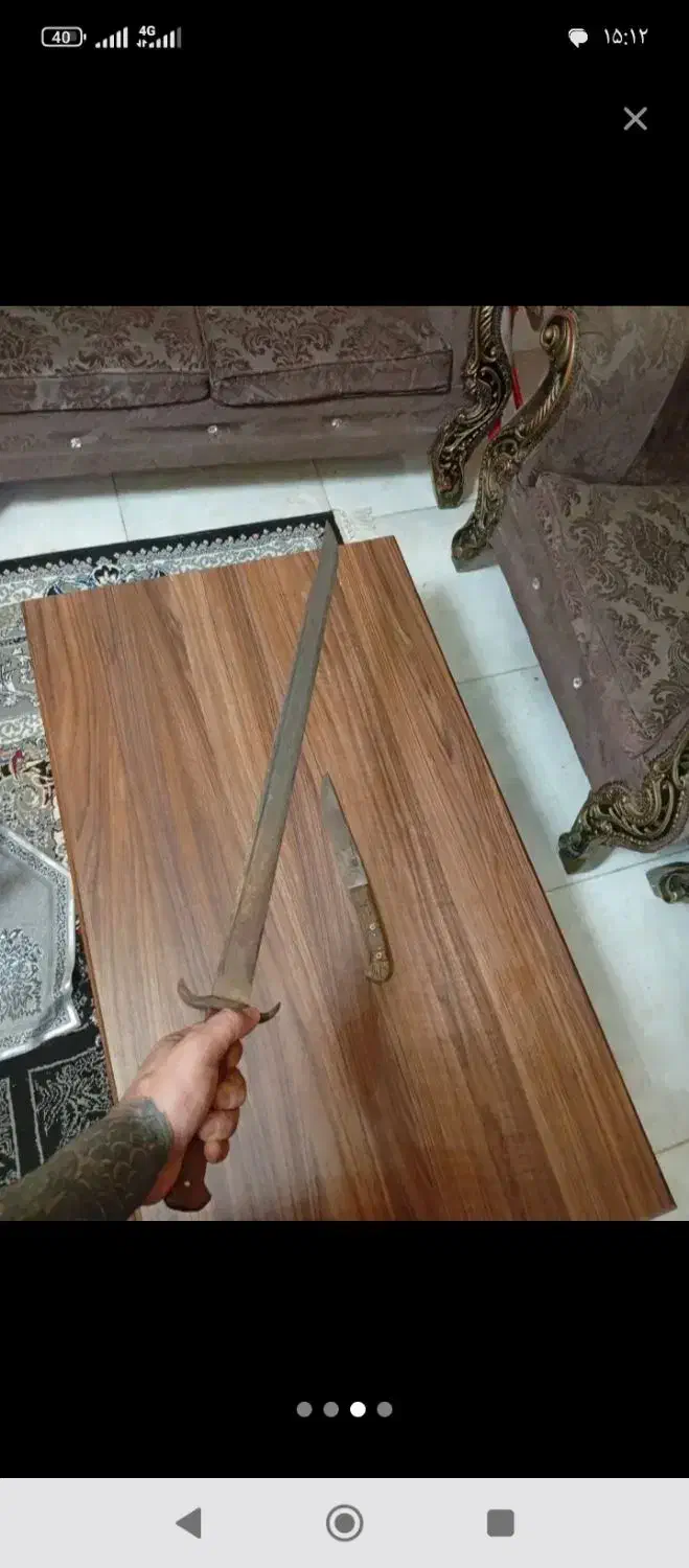 شمشیر و چاقو|کلکسیون اشیاء عتیقه|آستانه اشرفیه, |دیوار