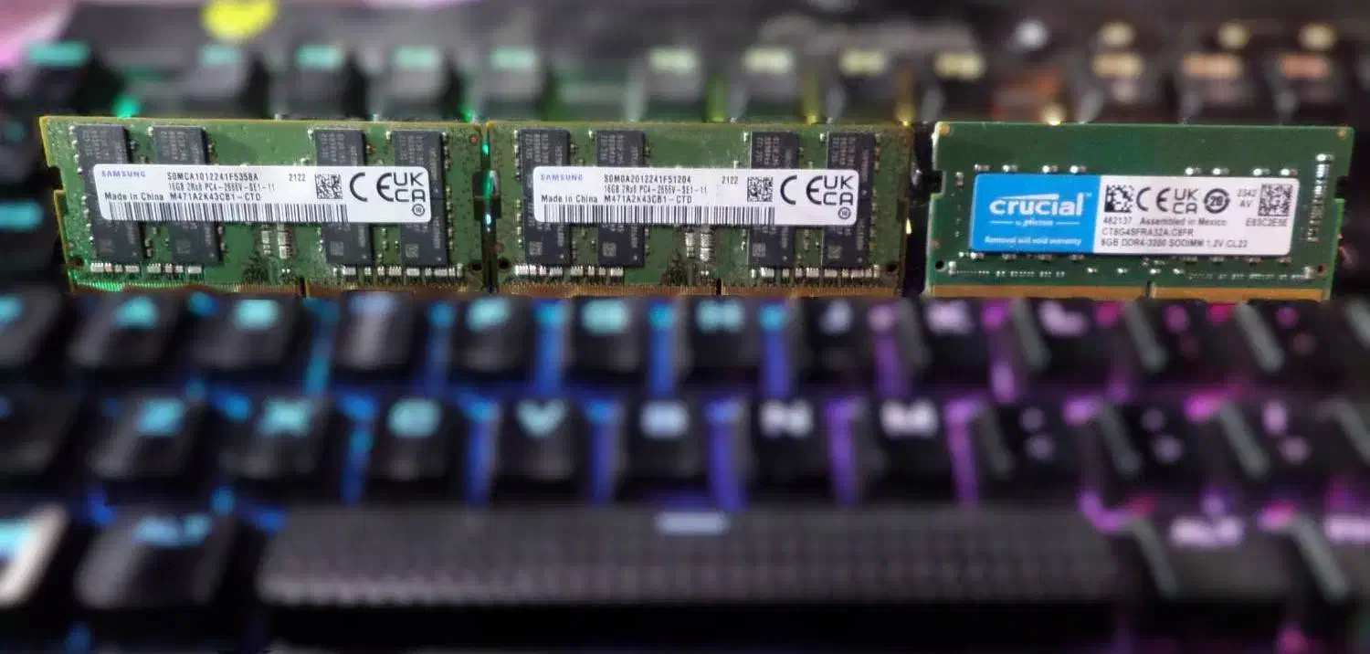 رم لپ تاپ DDR4   ۱۶  ۸ ۴  3200|قطعات و لوازم جانبی رایانه|تهران, نجات اللهی|دیوار