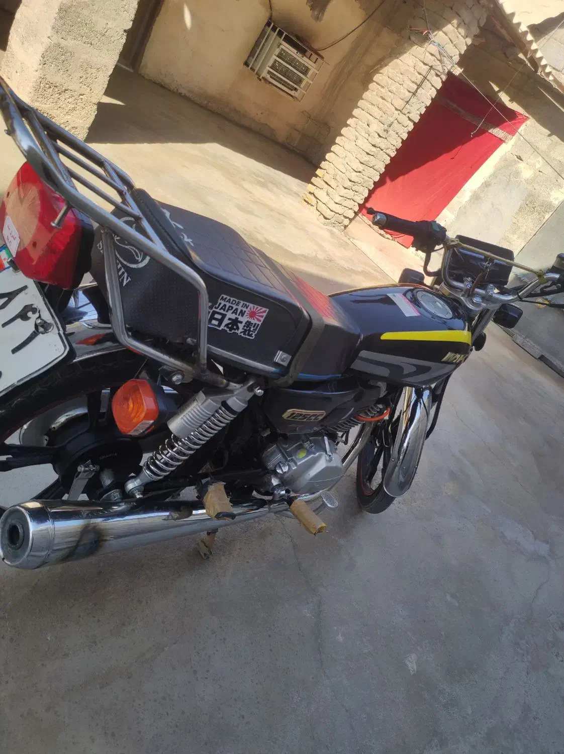 موتورسیکلت|موتورسیکلت|بند زرک, |دیوار