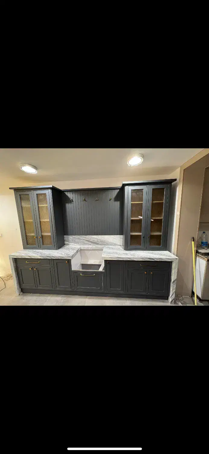 کابینت|آب‌چکان و نظم‌دهنده ظروف|رفسنجان, |دیوار