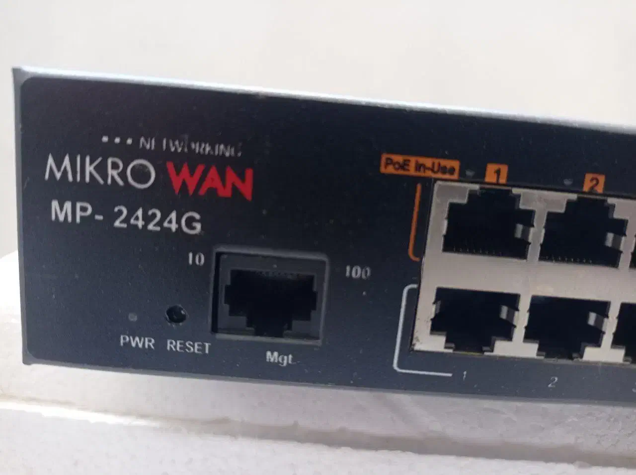 سوئیچ میکروون مدل MikroWan PoE MP-2424G|مودم و تجهیزات شبکه|تهران, استاد معین|دیوار