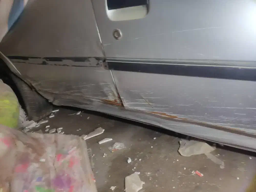 خودور ۴۰۵ تصادفی|خودرو سواری و وانت|مسجد سلیمان, |دیوار