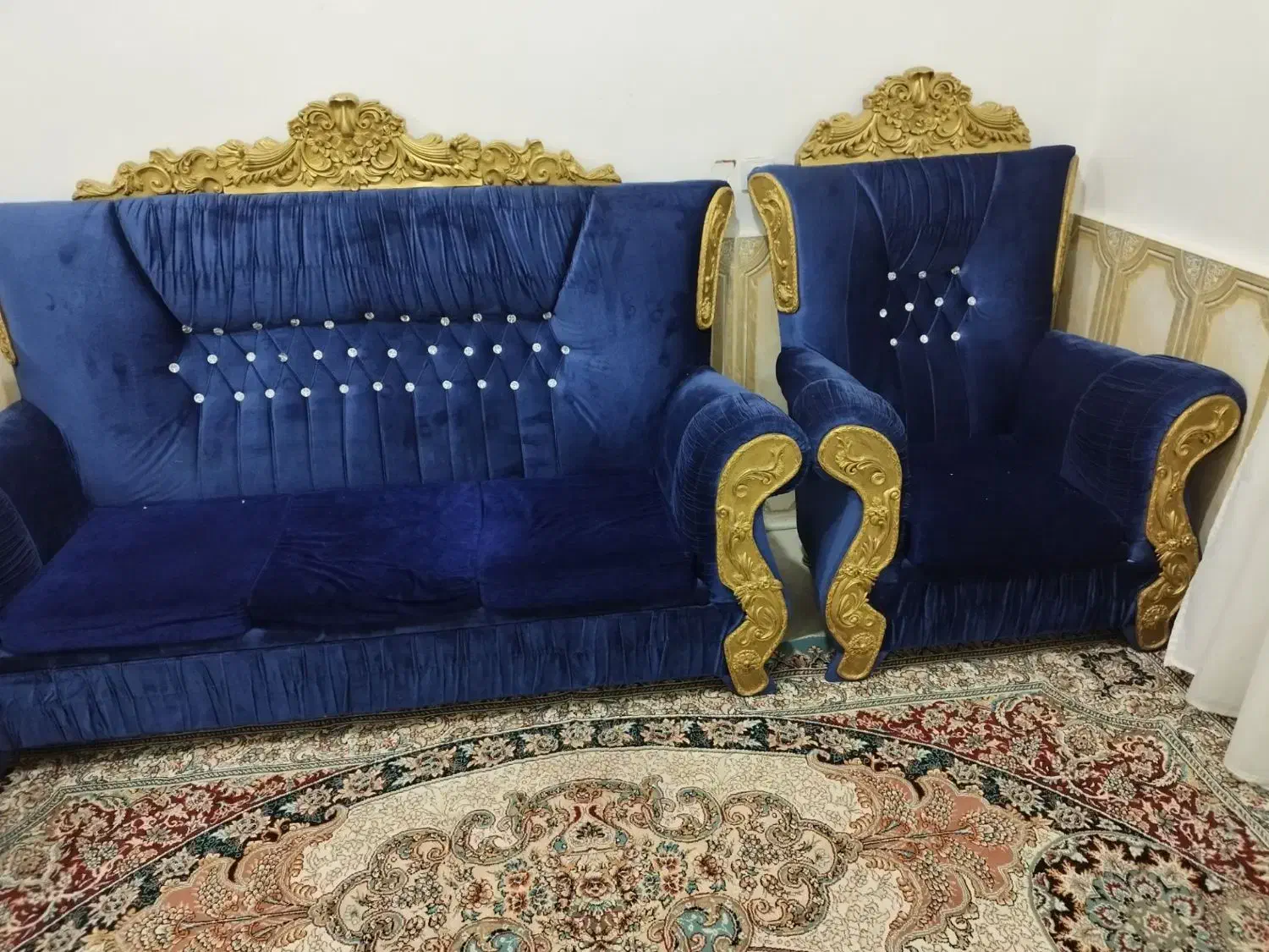 مبل هفت نفره7|مبلمان خانگی و میز عسلی|تربتحیدریه, پارک کاشانی|دیوار