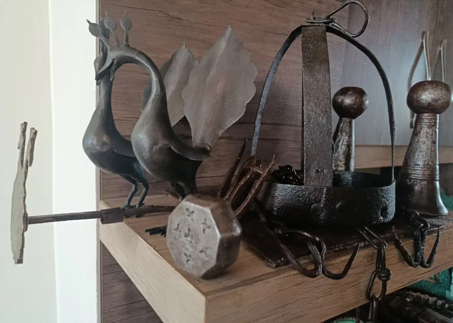 فولاد آنتیک عتیقه زندیه کلکسیون انگشتر علامت سردم|کلکسیون اشیاء عتیقه|اصفهان, نقش جهان|دیوار