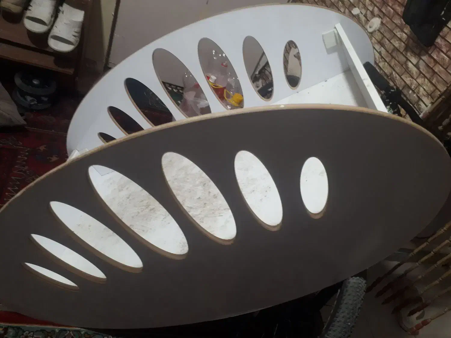 گهواره کودک چوبی کاملا سالم|تخت و صندلی بچه|مشهد, الهیه|دیوار