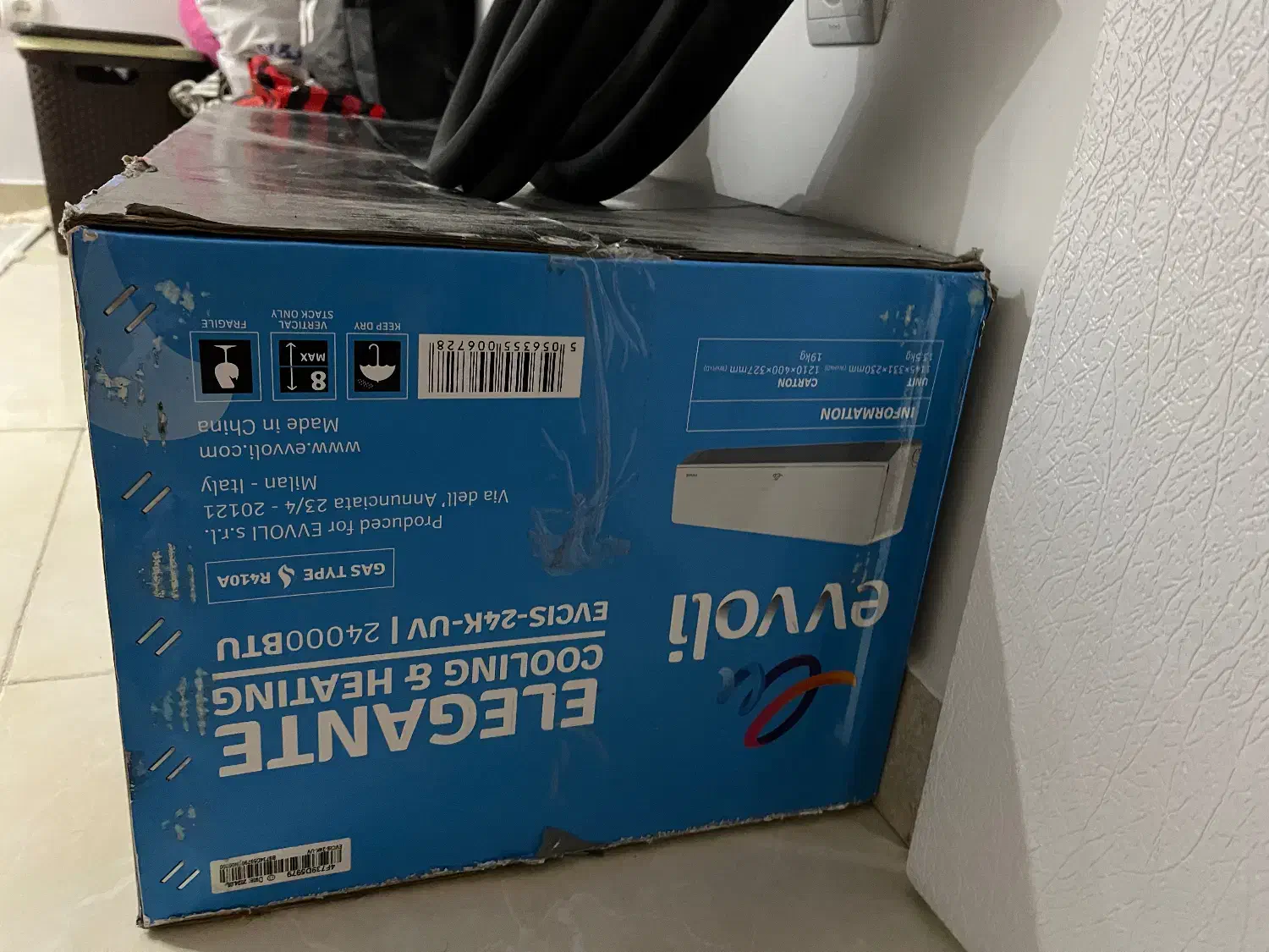 کولر گازی ایوولی ۲۴۰۰۰|کولر گازی و فن‌کوئل|سلمان‌شهر, |دیوار