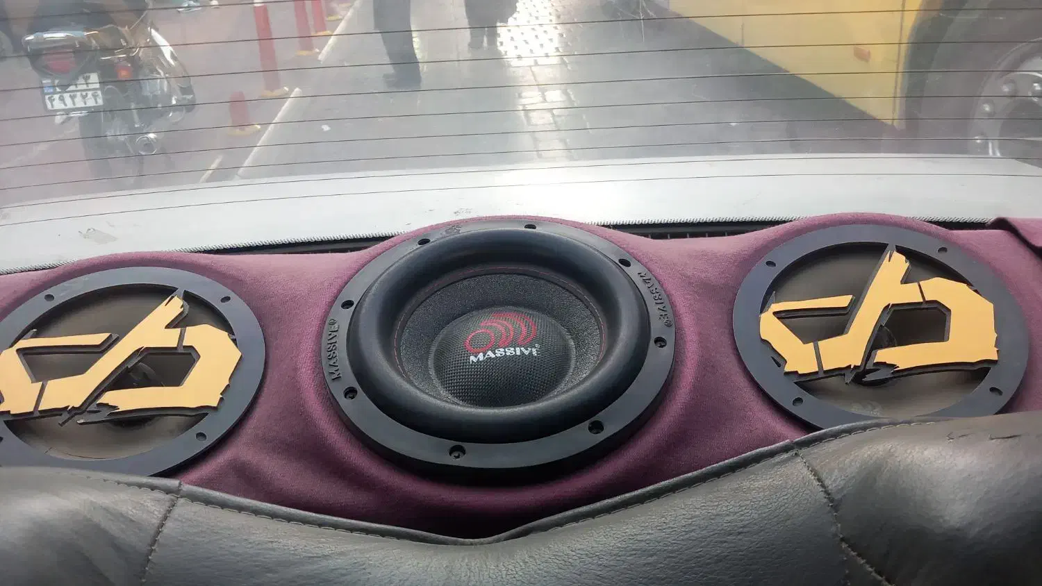 سیستم صوتی تاقچه پرایدی|قطعات یدکی و لوازم جانبی|اصفهان, بوستان کوهستانی صفه|دیوار