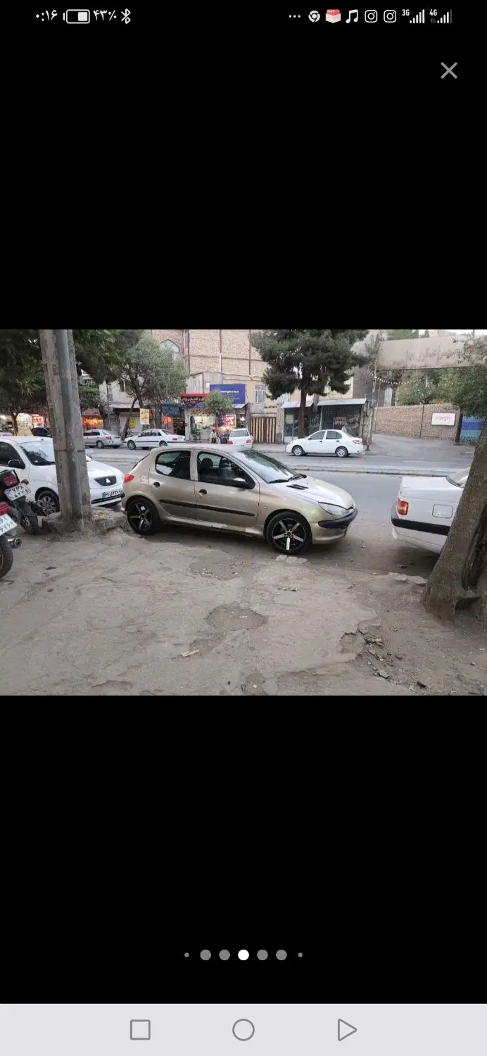 206 مدل 82|خودرو سواری و وانت|نیشابور, شهرک ولیعصر|دیوار