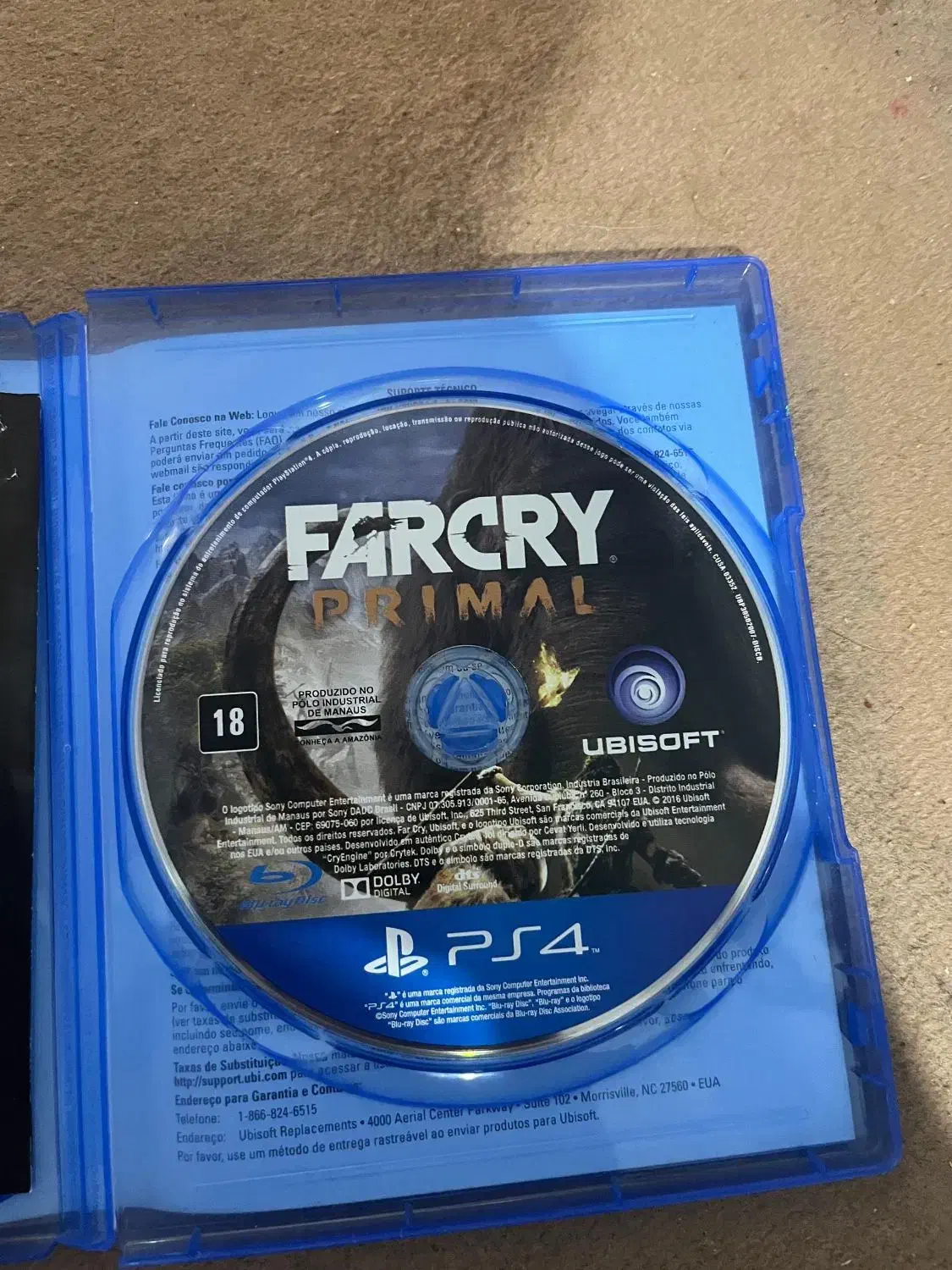 دیسک بازی فارکرای پرایمال مخصوص ps4 و ps5|کنسول، بازی ویدئویی و آنلاین|قزوین, |دیوار