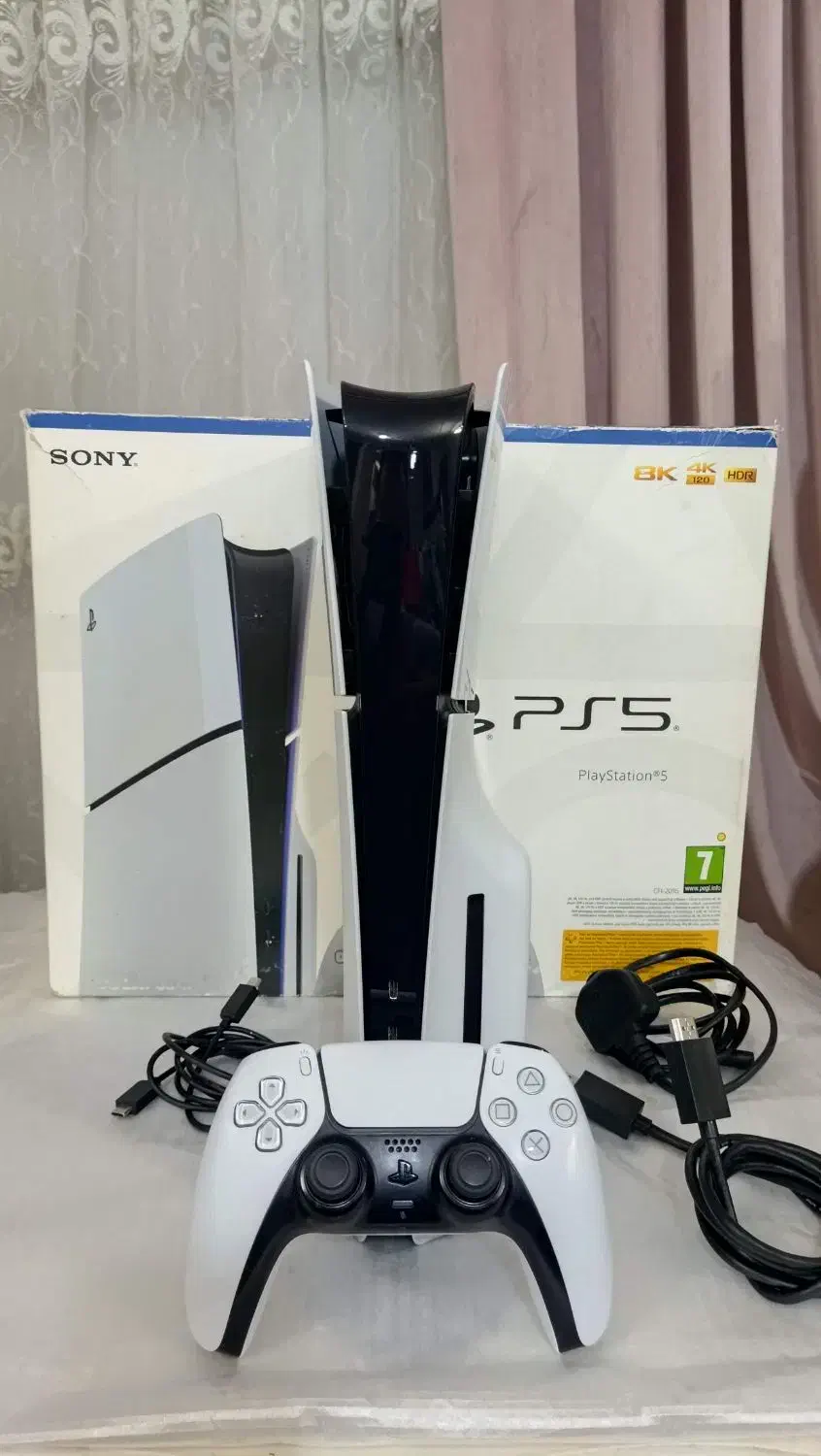 ps5 اسلیم دیسک خور اروپا گارانتی دار|کنسول، بازی ویدئویی و آنلاین|تهران, طیب|دیوار