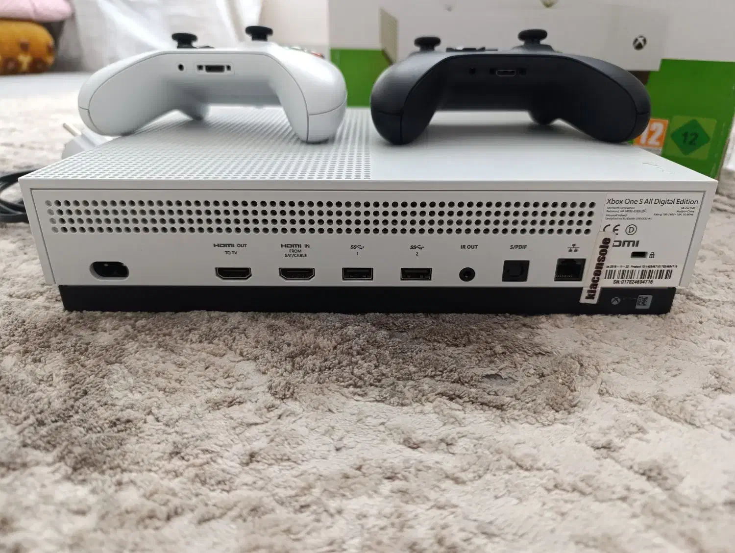 Xbox one s all digital|کنسول، بازی ویدئویی و آنلاین|شاهین دژ, |دیوار