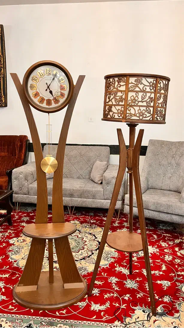 ساعت و آباژور ایستاده|ساعت دیواری و تزئینی|نهاوند, |دیوار