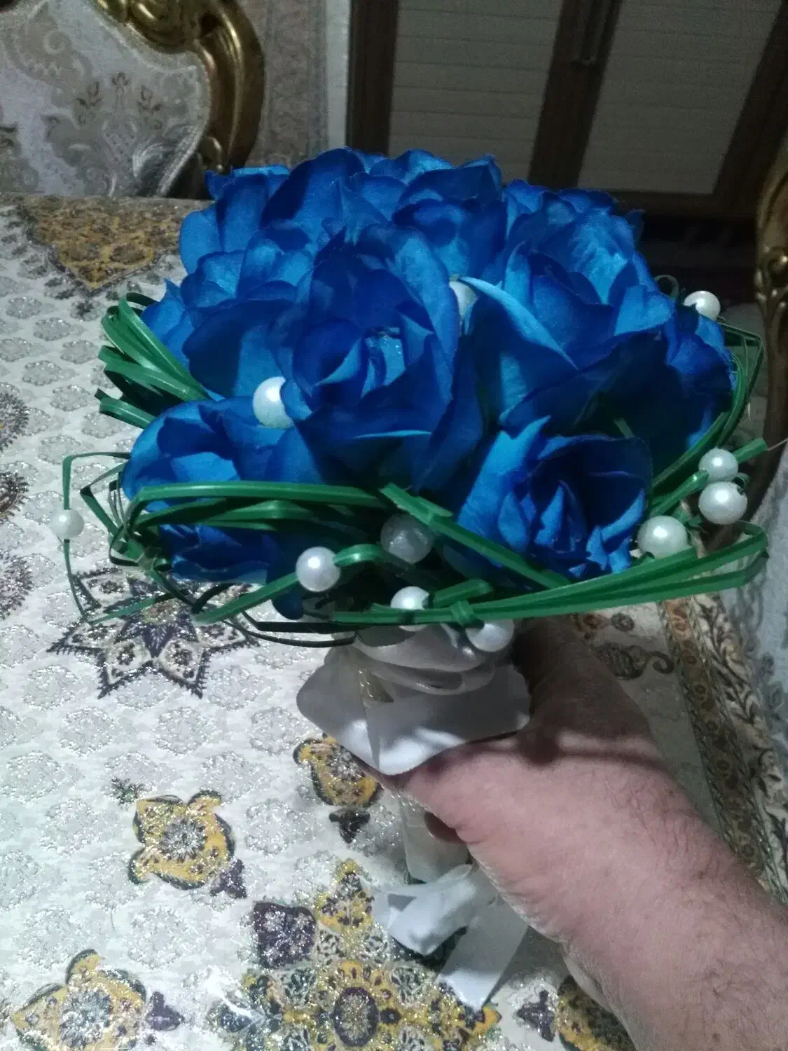 یک دسته گل زیبا قیمت۵۰۰ تومان|گل مصنوعی|سمنان, |دیوار