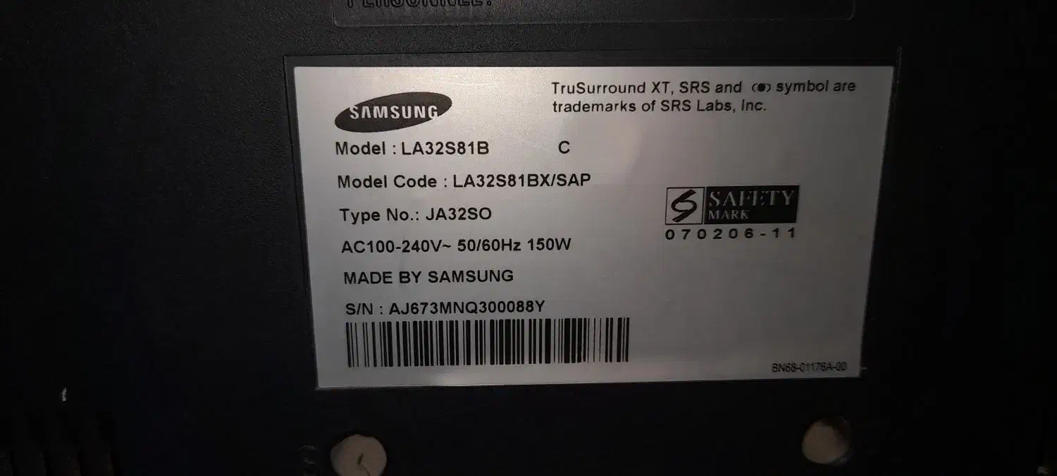 تلویزیون ال سی دی ۳۲ اینچ اصل کره|تلویزیون و پروژکتور|شهریار, شهریار|دیوار