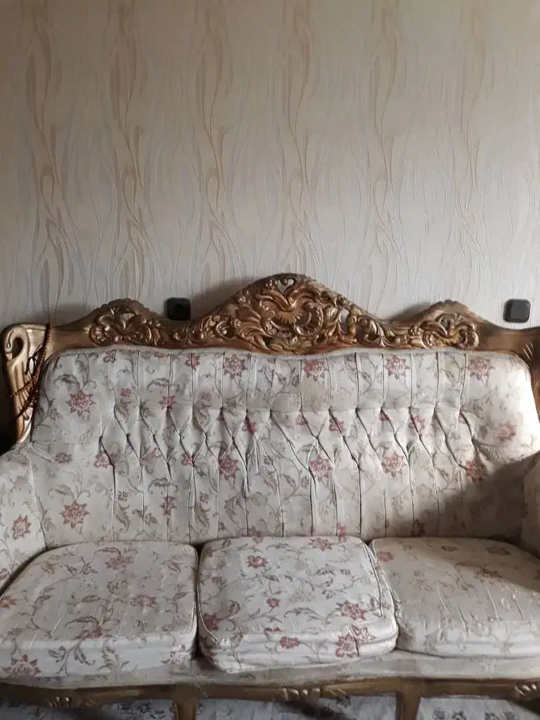 مبلمان کلاسیک ۷ نفره|مبلمان خانگی و میز عسلی|رشت, پل تالشان|دیوار