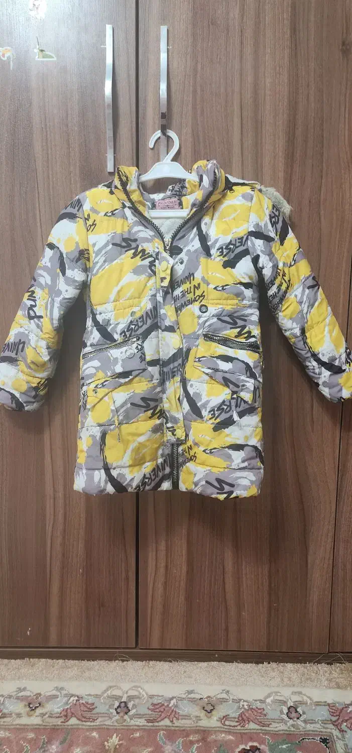 کاپشن گرم کلاه دار|کفش و لباس بچه|تهران, شهرک هما|دیوار