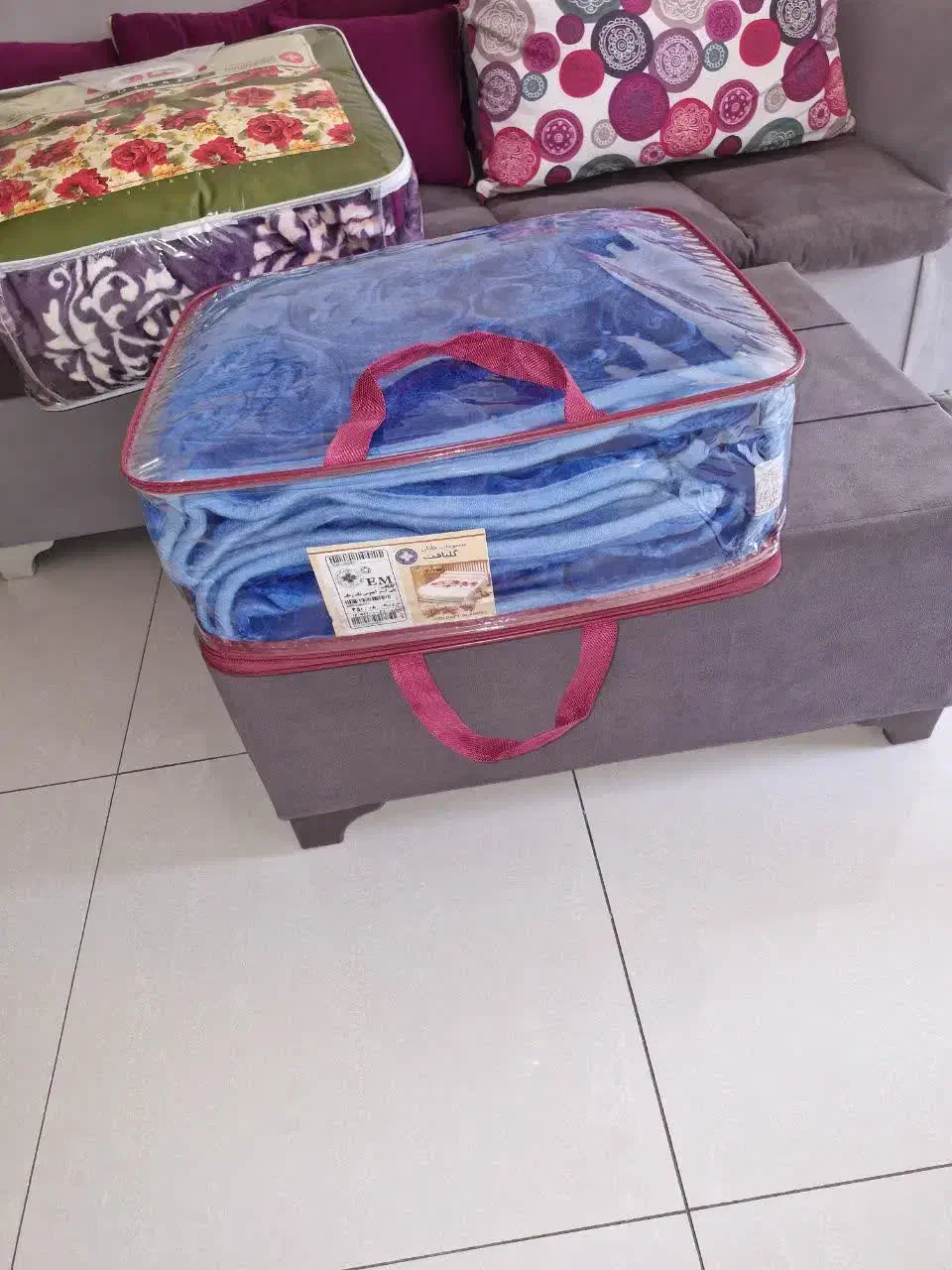 پتو گلبافت ۱نفره نو با اتیکت|رختخواب، بالش، پتو|اصفهان, قائمیه|دیوار